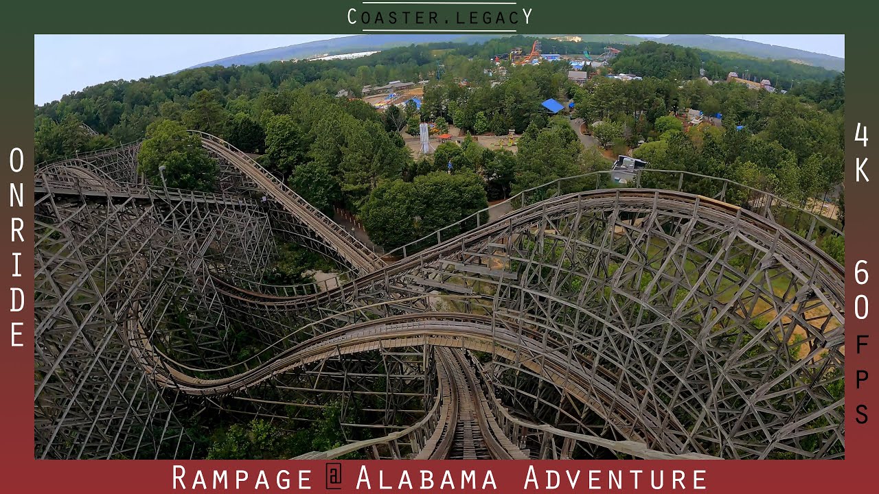 POV • Rampage @ Alabama Adventure | 4K @60fps