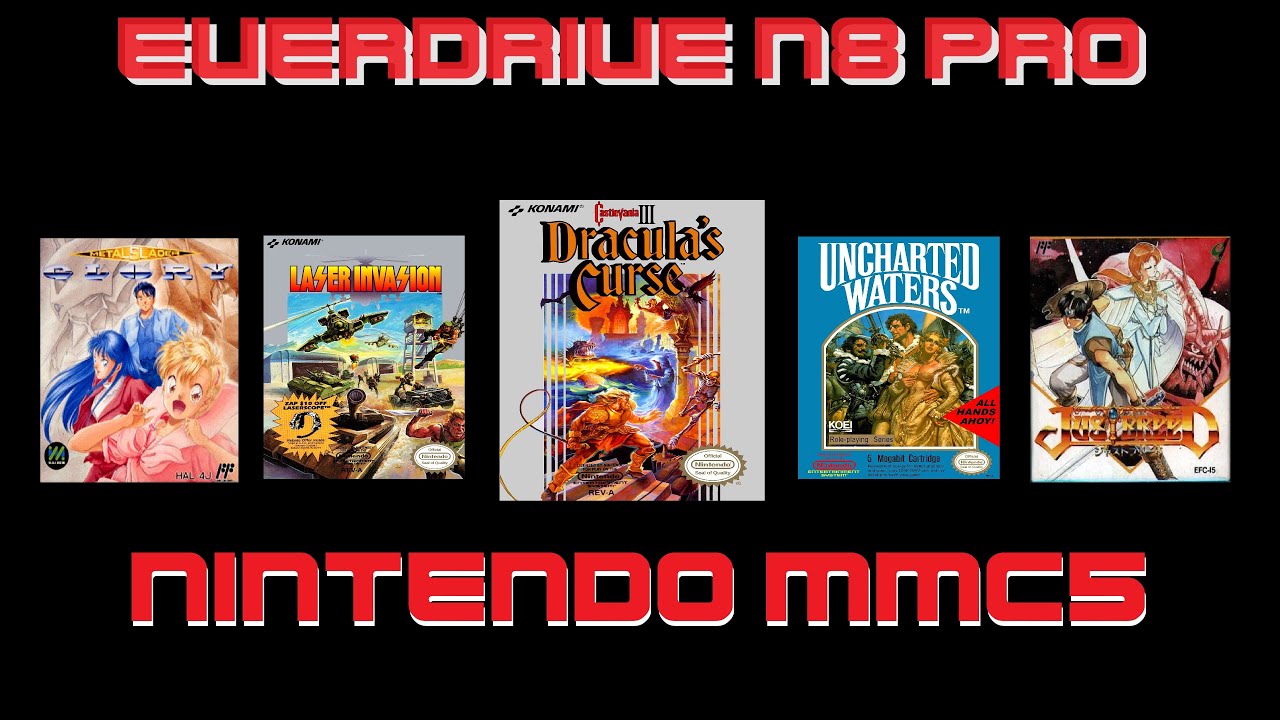 EverDrive N8 Pro NES Gameplay: Nintendo MMC5