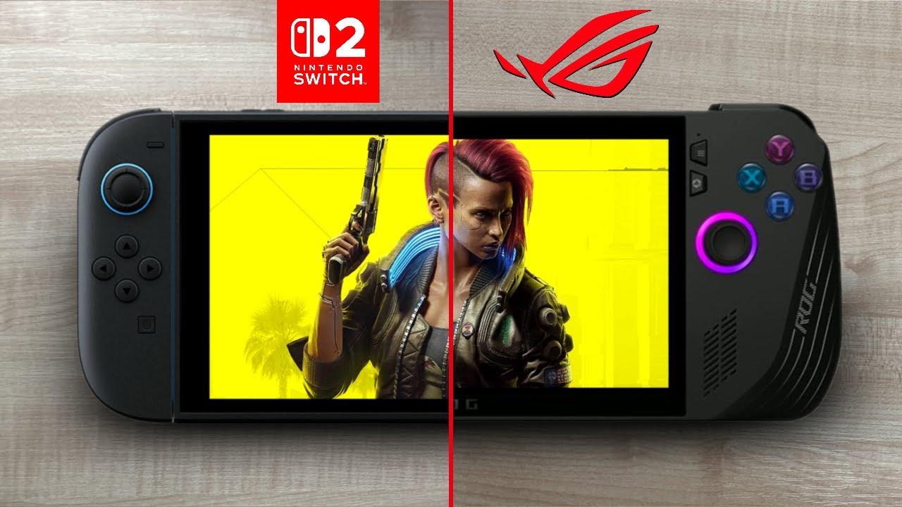 Cyberpunk 2077 | Switch 2 vs Asus ROG Ally X