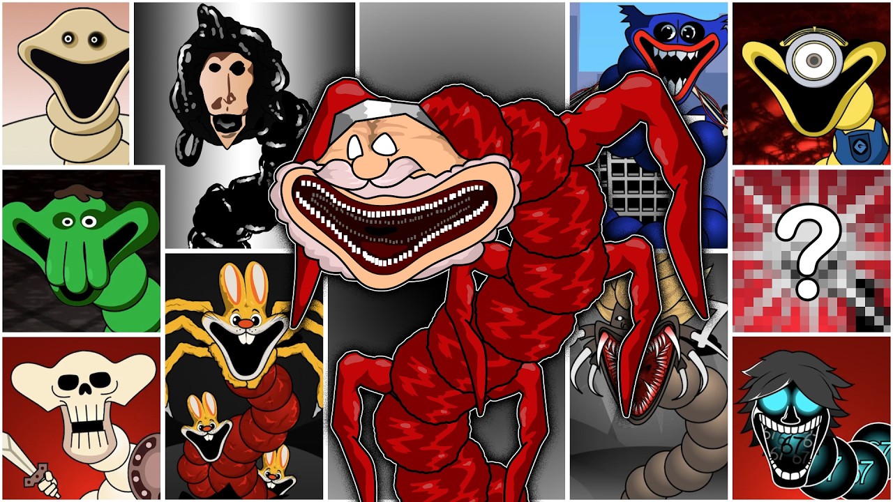 My Sprunki OC: HUNGRY WORM (Phase 1 to NEW Phase 53, Phase 54 from Roblox)