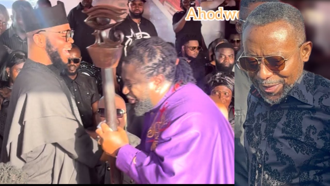 Rev Owusu Bempah, Ajaguraja And Obinim Steal Show At Rev Obofour Mother’s Funeral🔥