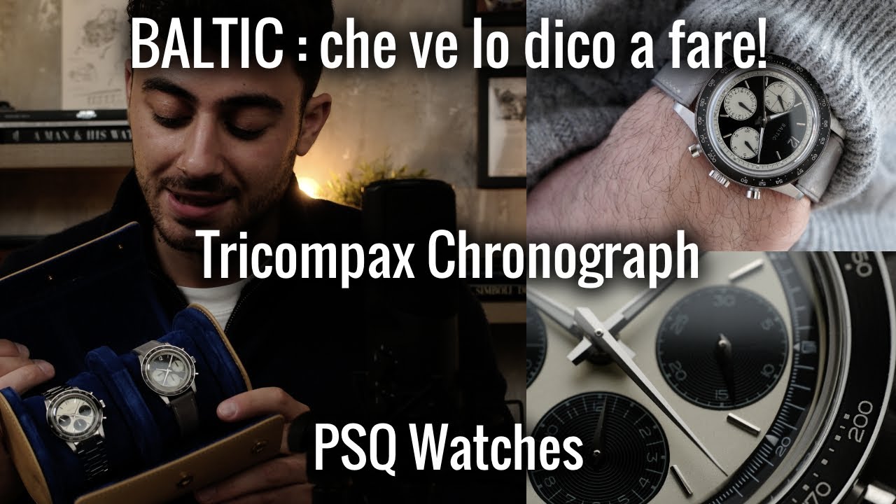 I NUOVI Baltic: che ve lo dico a fare! Tricompax Panda & Reverse | PSQ Watches