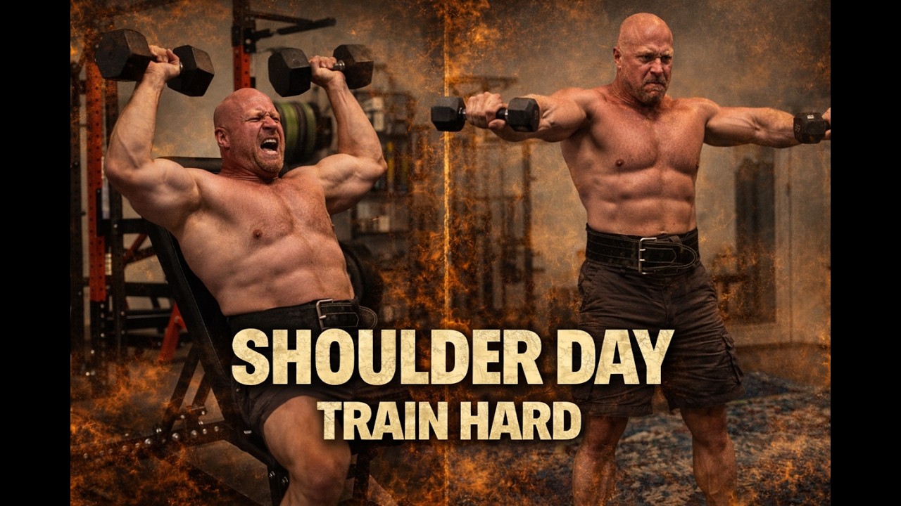 Тренировка плечевого пояса Джейсона Блахи - 12.03.2026!