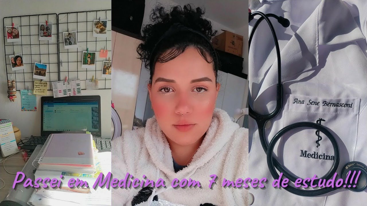 Minha jornada da escola pública até a MEDICINA na federal (7 meses de estudo) 📚🧠