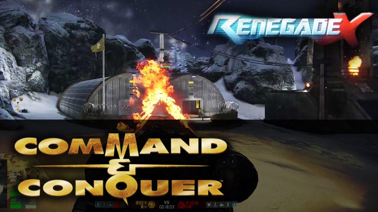 🔴⁴ᴷ⁶⁰ C&C Renegade X | Arctic Stronghold | NOD vs GDI