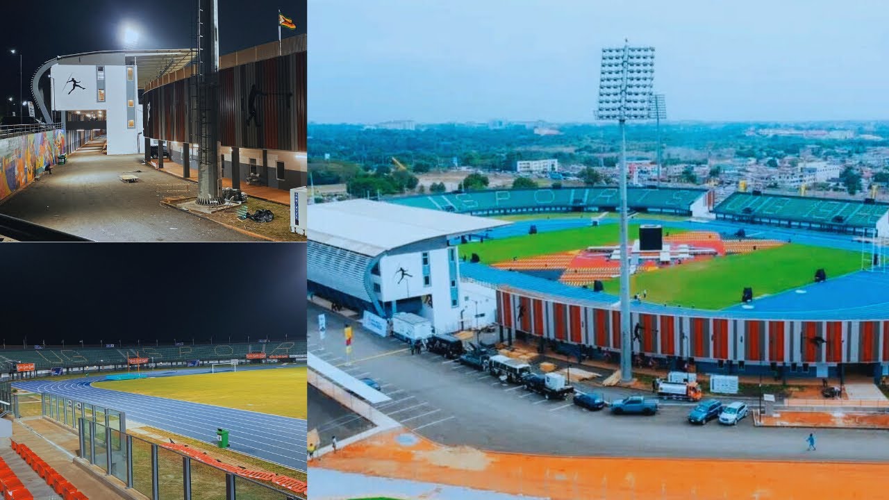 How The $34m Legon Sports Stadium Looks Like At Night