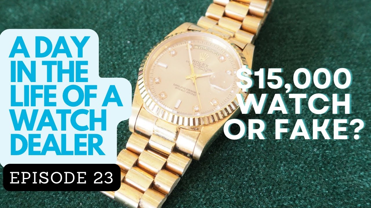 Fake Rolex Day Date President EP.23