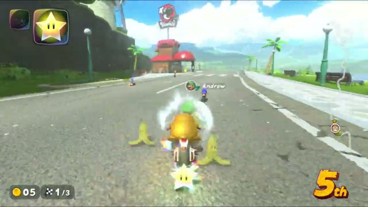 最後編集疲れました。マリオカートワールド