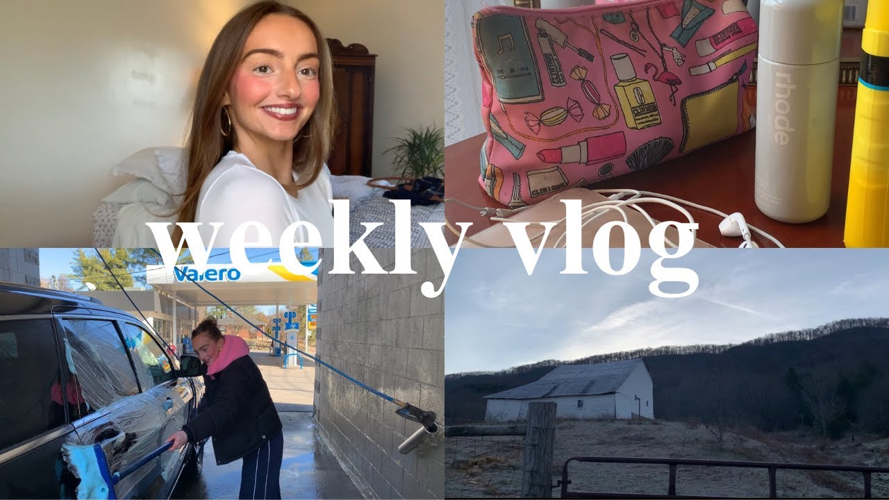 Weekly Vlog: Makeup Routine, Chit Chats, Hobbies and the Car Wash