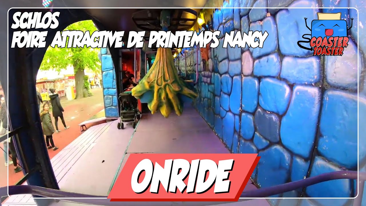 Schlos - Foire Attractive de Printemps Nancy | Suspended Ghost Train | POV