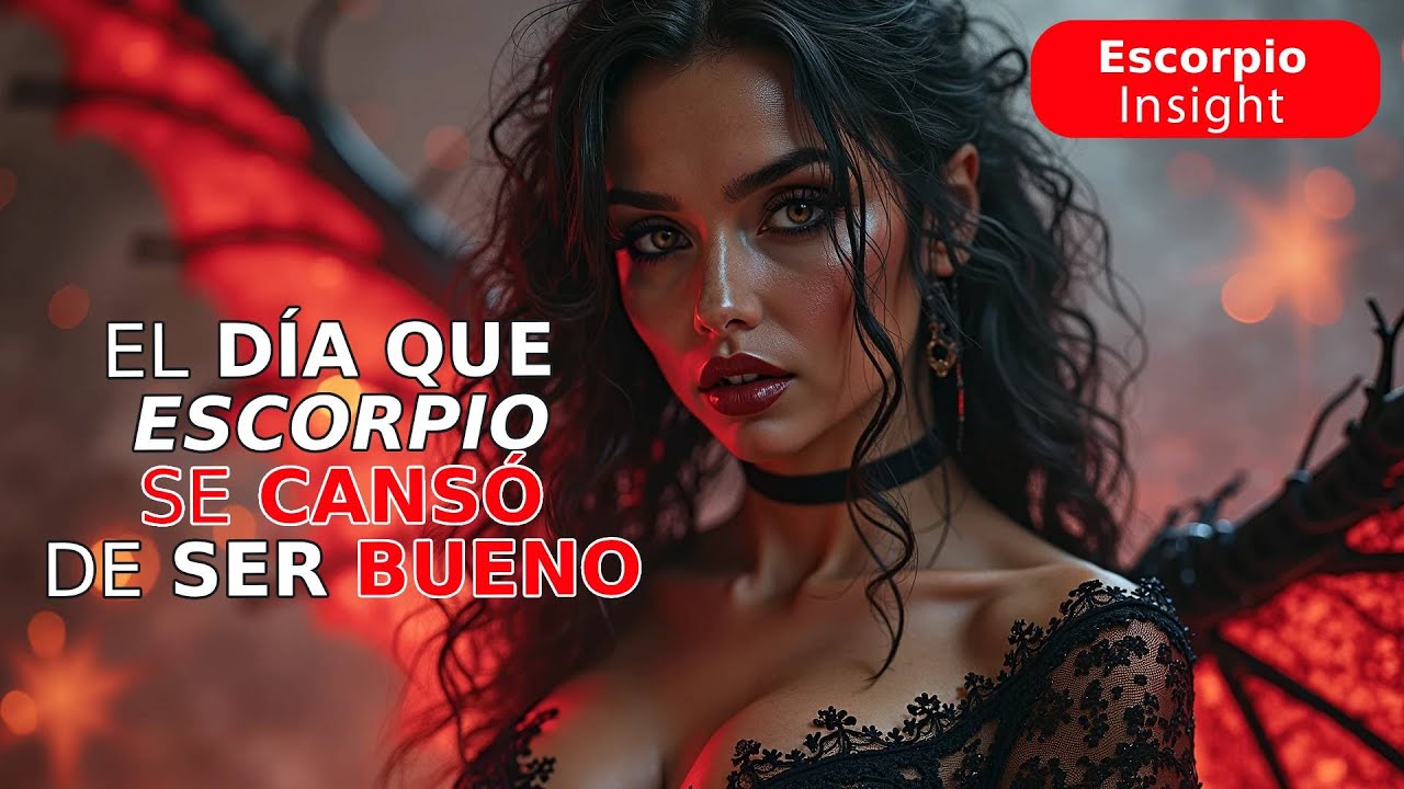 El DÍA que ESCORPIO ♏️ se cansó de ser BUENO 😊😈