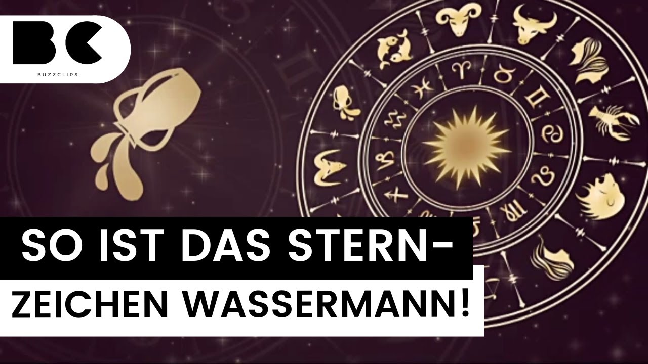 Wassermann: Diese Eigenschaften zeichnen das Sternzeichen aus!