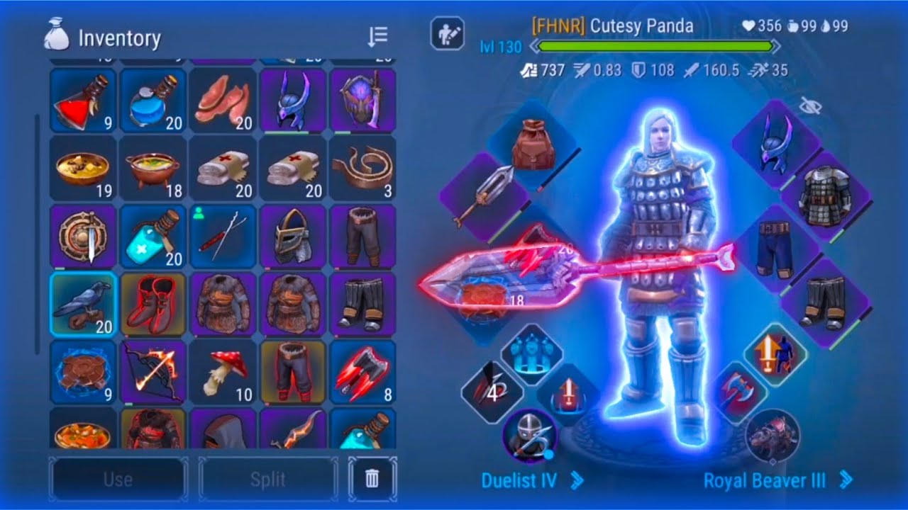 FROSTBORN : PANDA VS PANDA RAID & FAMILY PVP