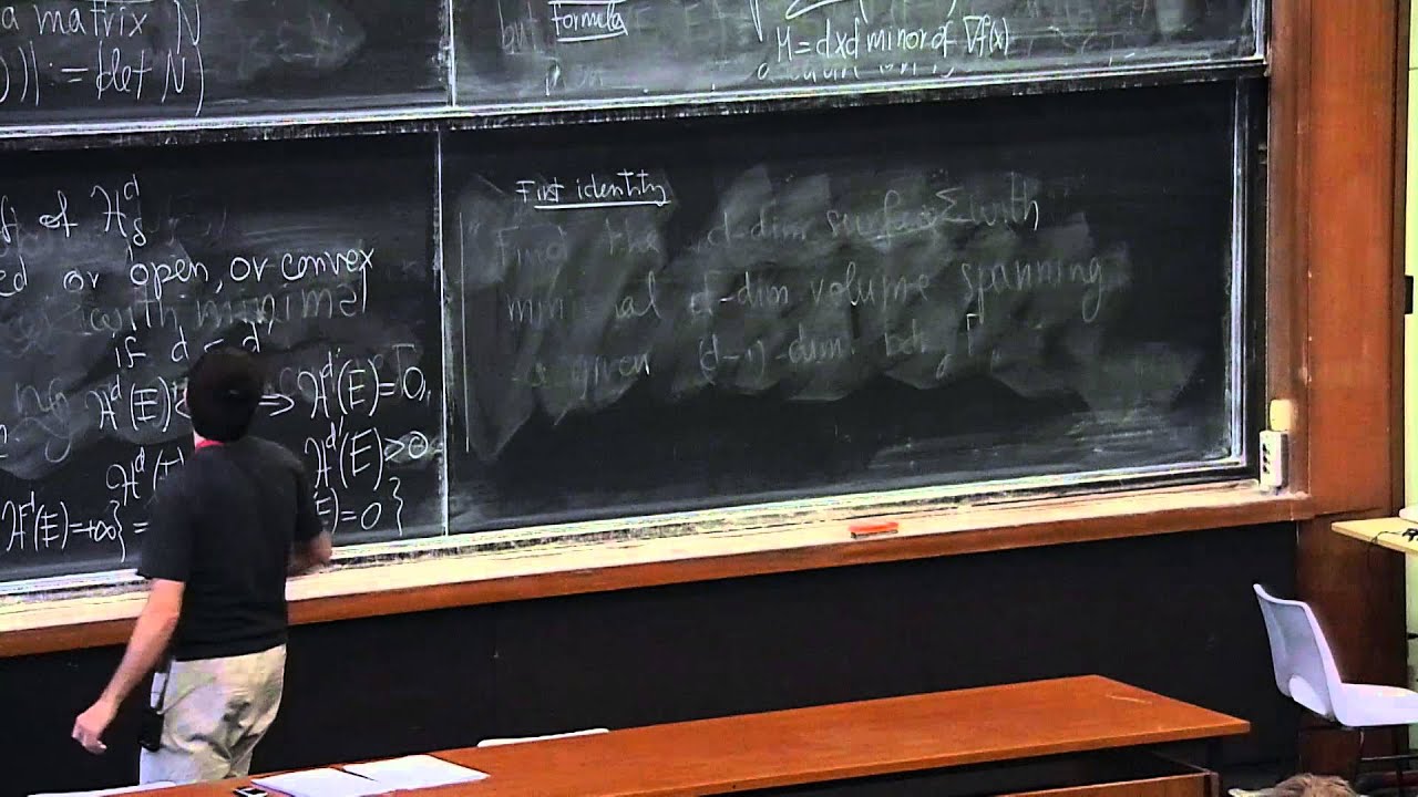 G. Alberti - Introduction to minimal surfaces and finite perimeter sets (Part 1)