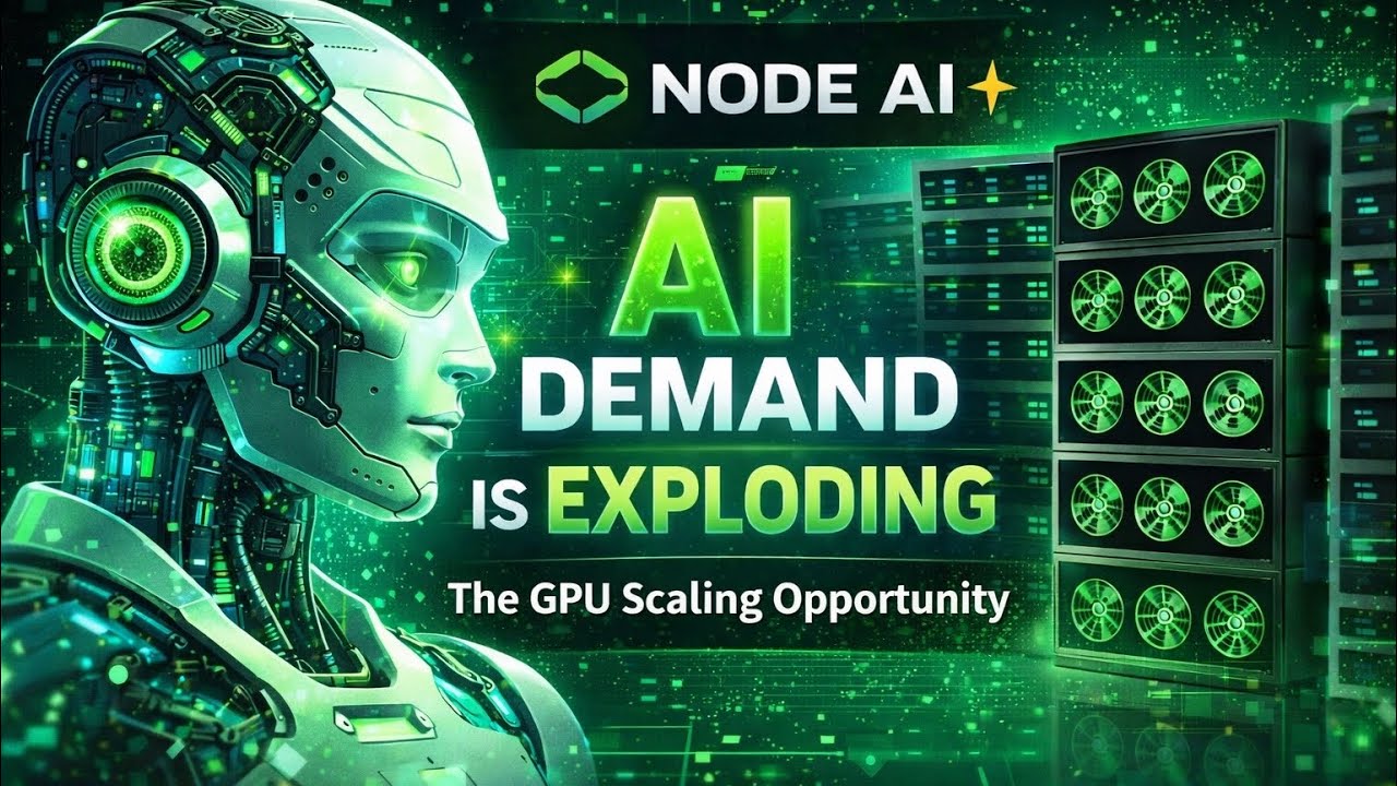 Бычий настрой по Node AI ($GPU): сильная токеномика/полезность + низкая рыночная капитализация 🔥