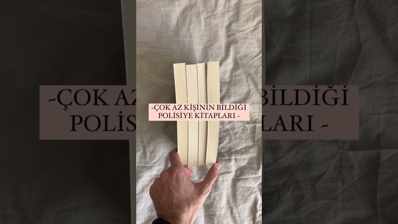&Ccedil;ok az kişinin bildiği polisiye kitapları #booktok #kitapkurdu #kitaponerisi #kitapincelemesi