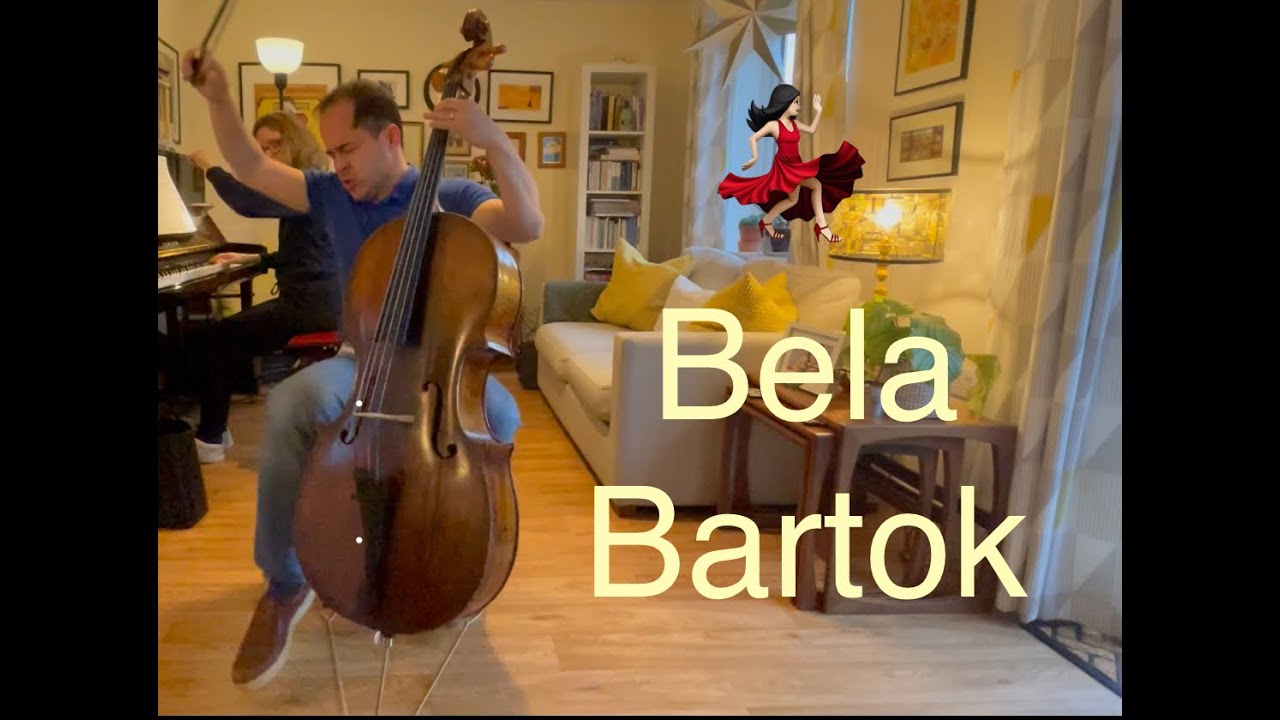 🥳Celebration video! 400 subscribers - Bela Bartok - from Romanian Folk Dances, 1st & 4th movements🎊🎶