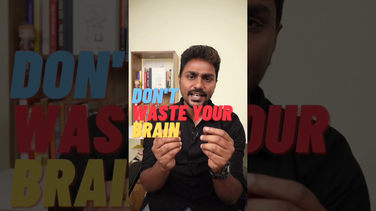 Don't Waste Your Brain #karkakasadara #brain #tamilbookreview #einstein