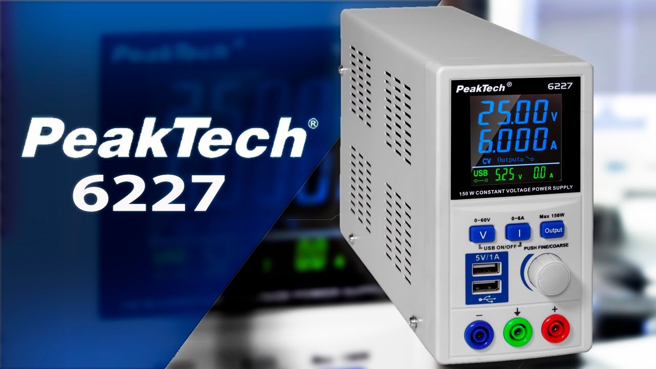 PeakTech 6227 DC switching power supply