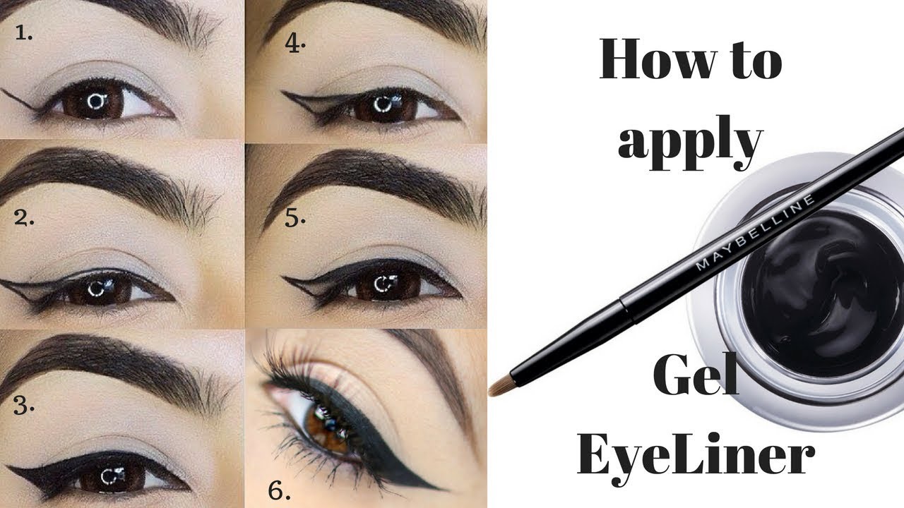 How To Apply Gel Eyeliner