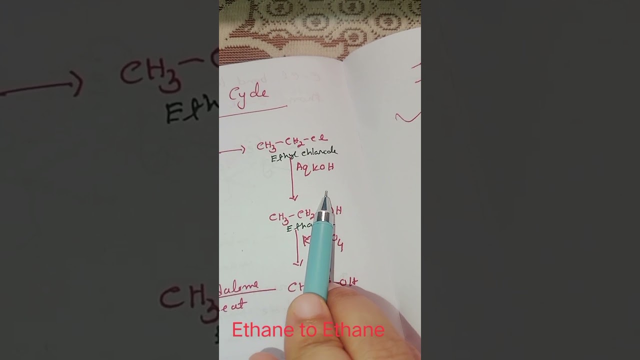 Fascinating Reaction Cycle: Ethane to Ethane 