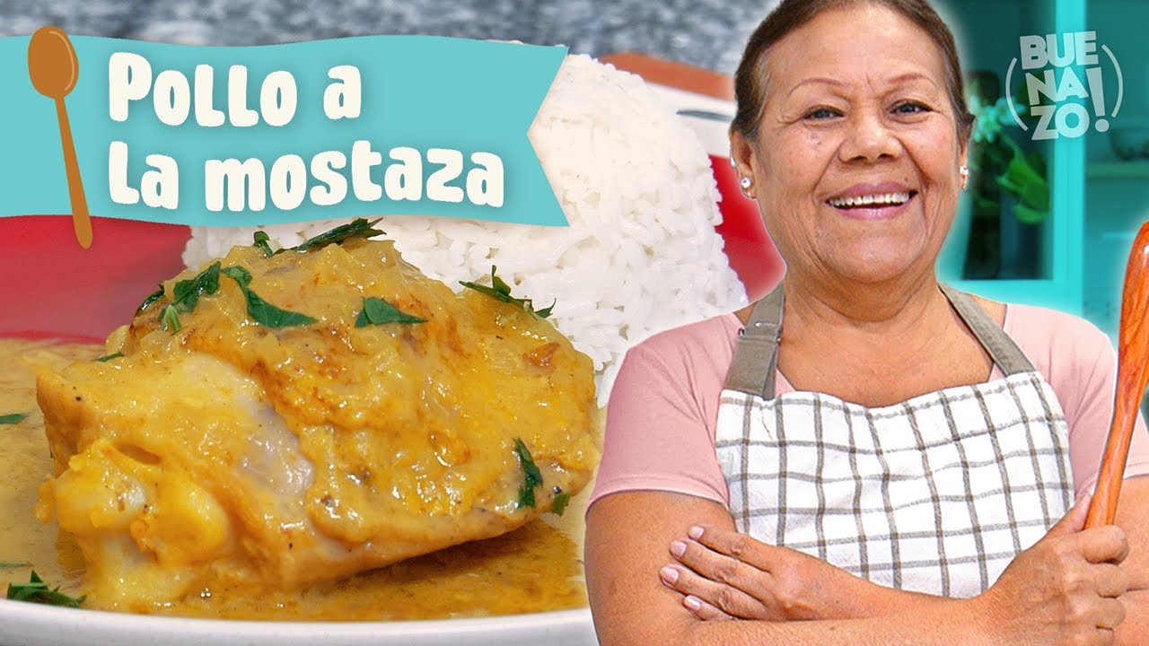 ¿Cómo preparar POLLO a la MOSTAZA? Receta de Irene Gamboa | Buenazo