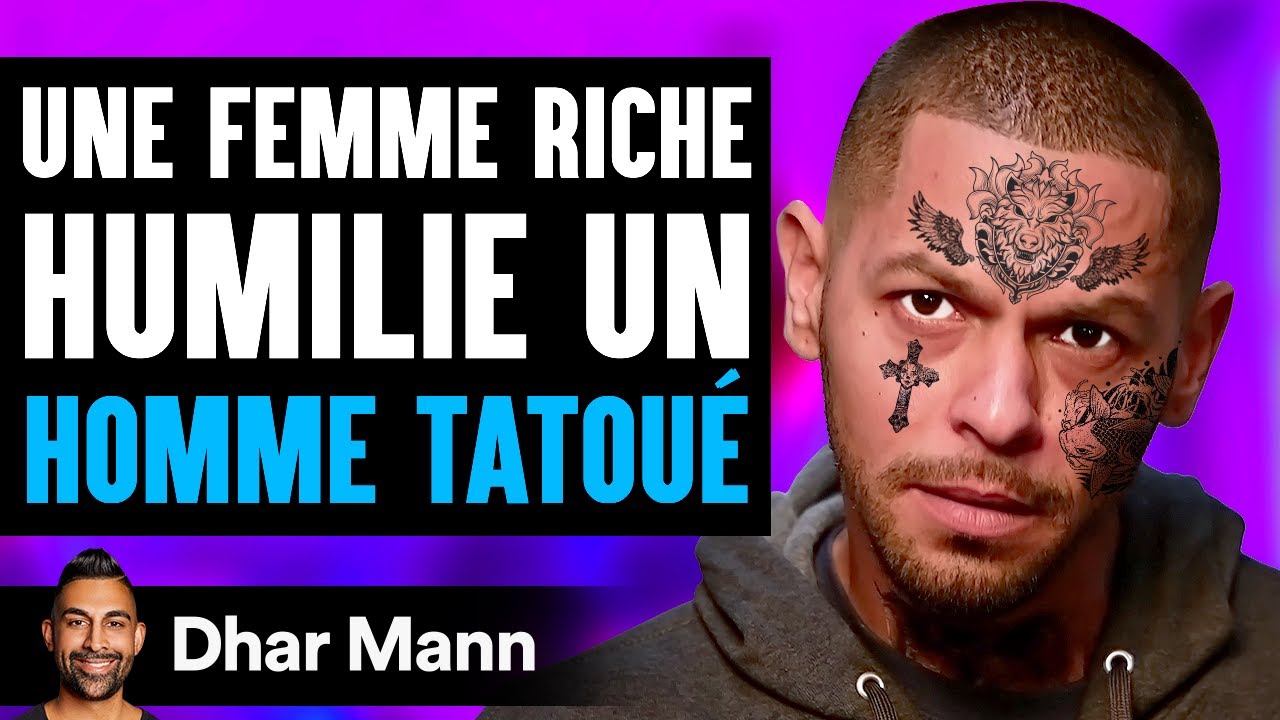 Une Femme Riche Humilie Un HOMME TATOUÉ | Dhar Mann Studios