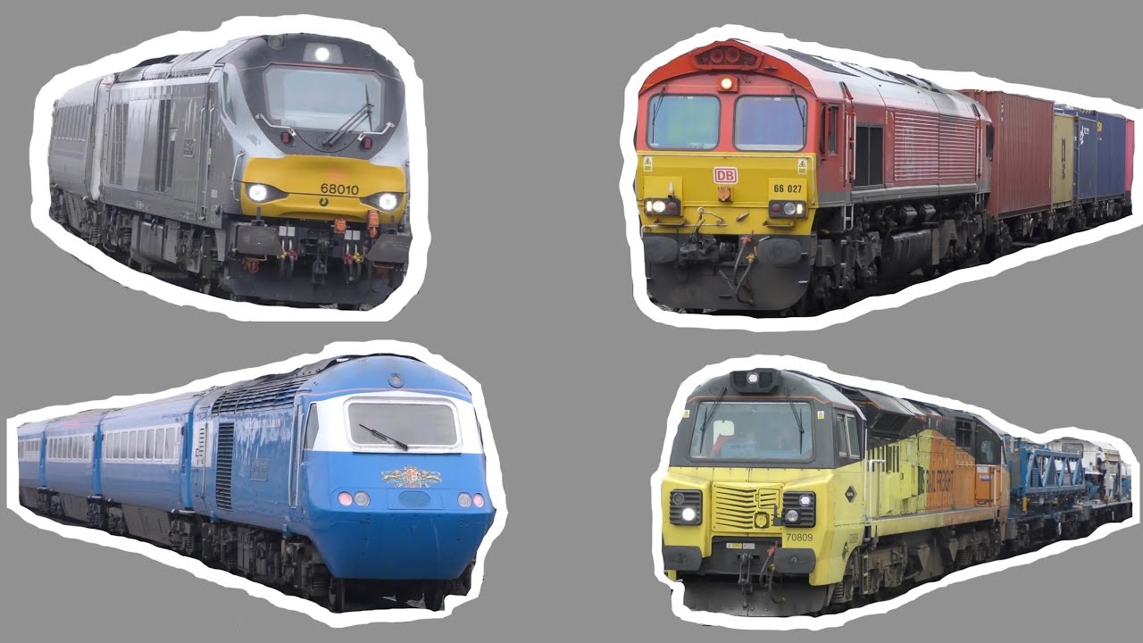 Trains at Leamington Spa | 24/1/22 | 4K