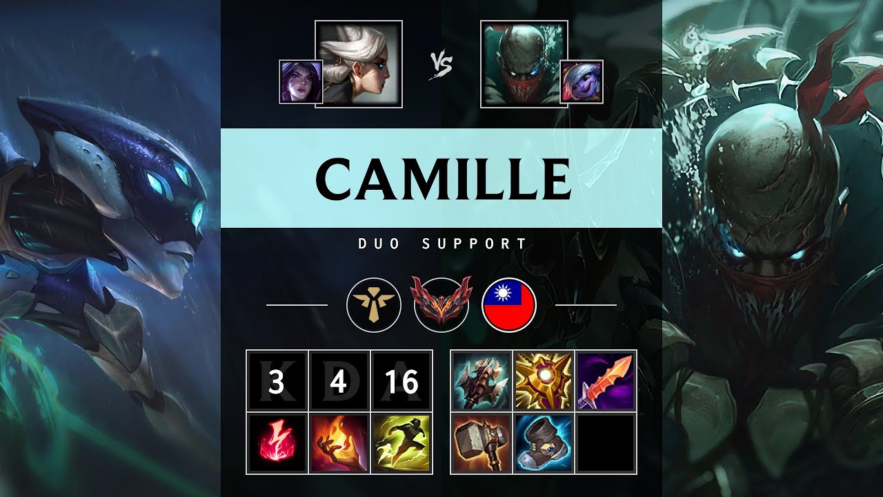 Camille Support vs Pyke - TW Grandmaster Patch 25.13