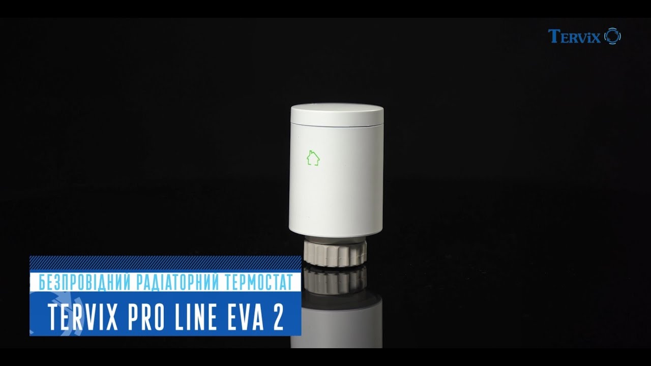 Термостат радіаторний безпровідний, термоголовка Tervix ProLine EVA2, 228731🌡🏡