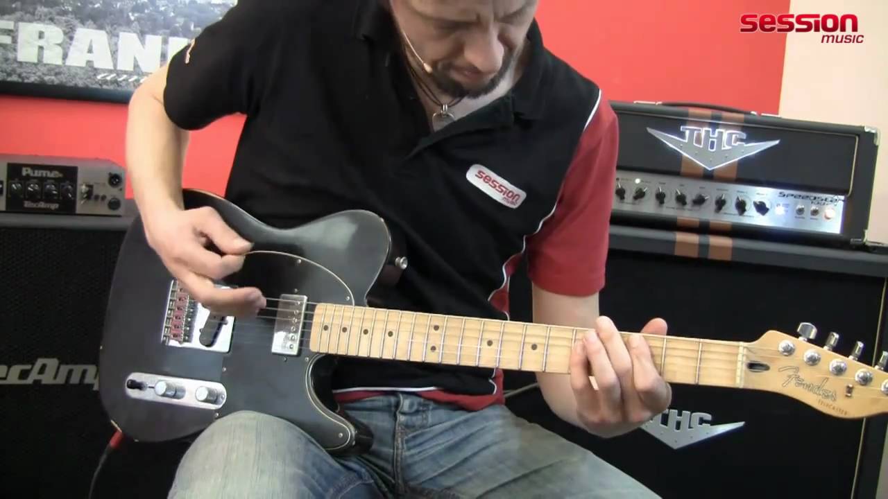 FENDER Road Worn Player Telecaster MN BLK