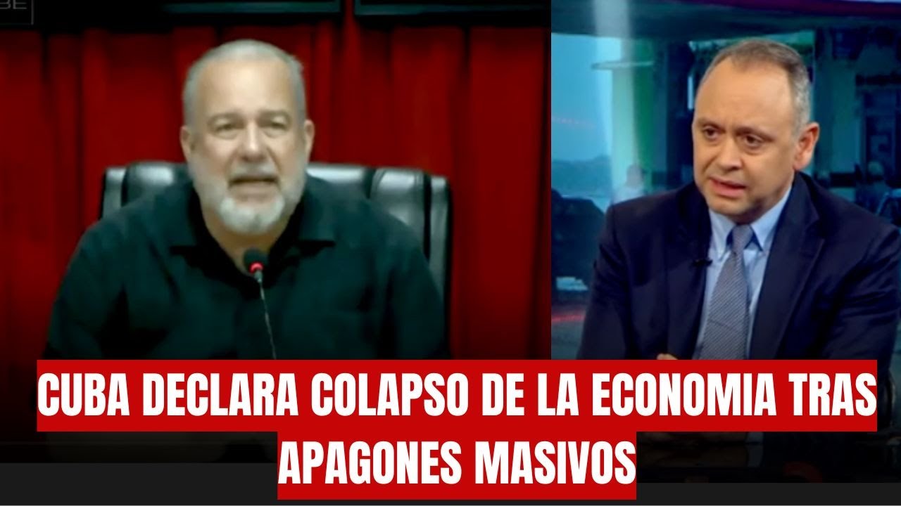 Manuel Marrero sale en la TV Cubana a justificar el COLAPSO TOTAL del sistema Energético de Cuba