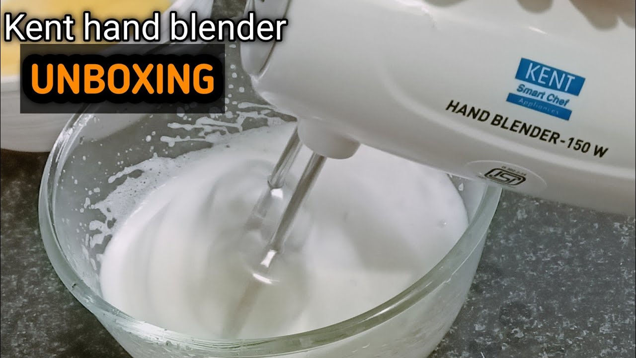 Kent hand blender 150watt review | ken hand blender ko use kaise karen | unboxing Kent hand blender