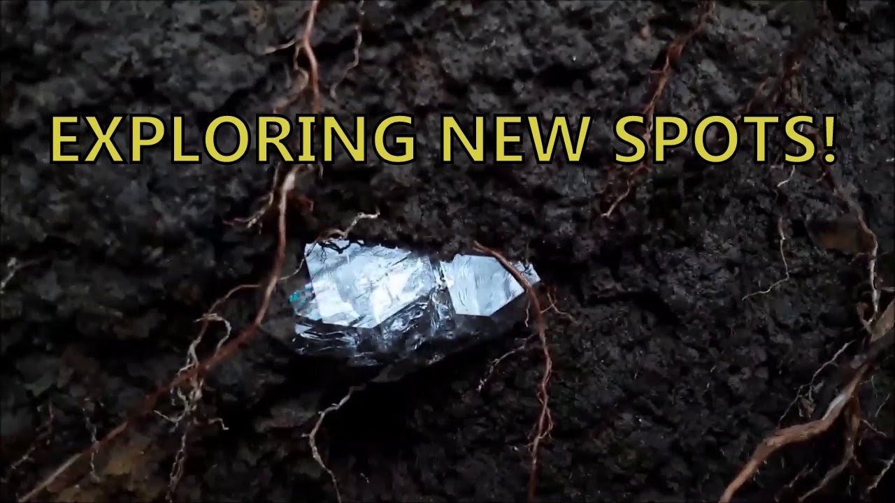Herkimer Diamond Exploring After a Flood