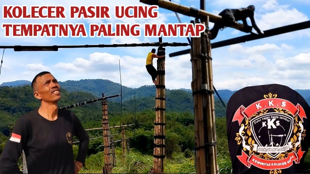 Kolecer pasir ucing tempatnya paling mantap, bertemu keluarga besar KKS