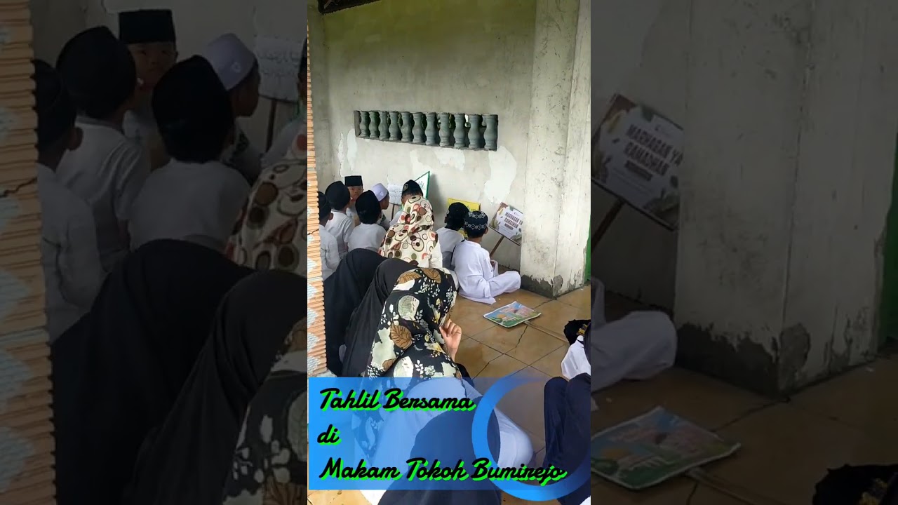 Pawai ta'aruf dan ziaroh kubur Di Makom sesepuh dan Pemuka Agama Desa Bumirejo  