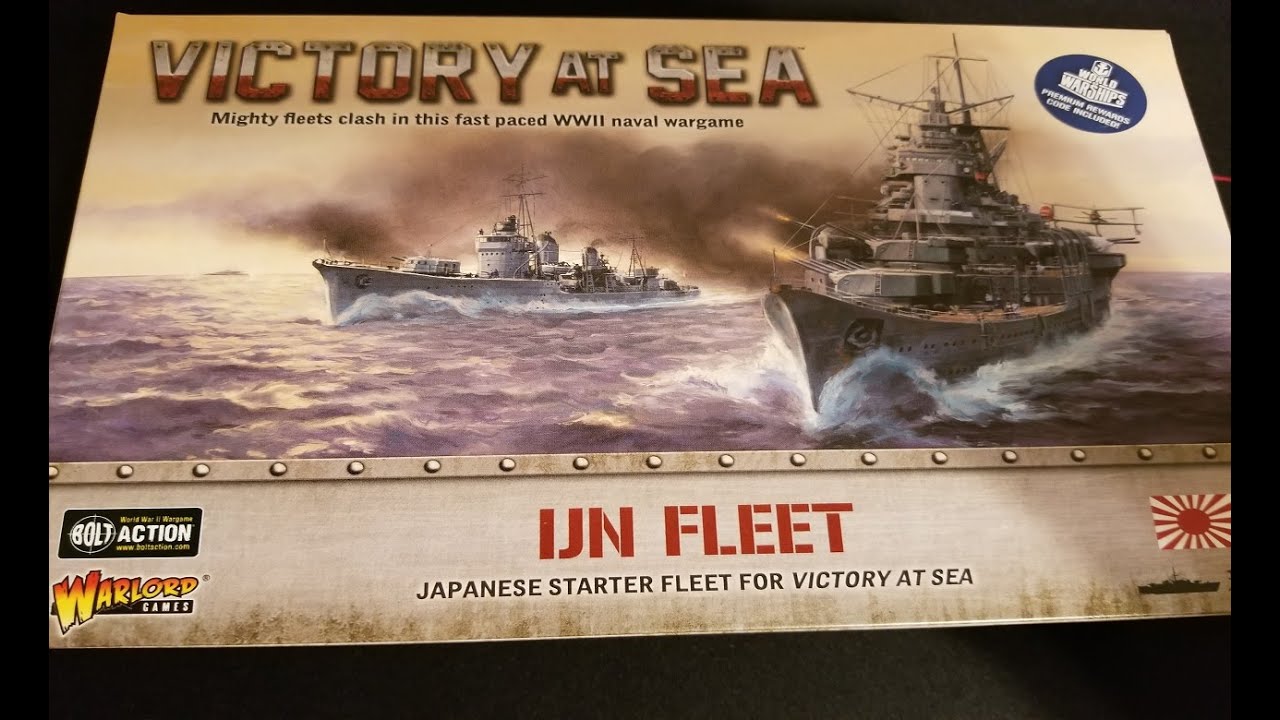 Victory at Sea: IJN Fleet Unboxing
