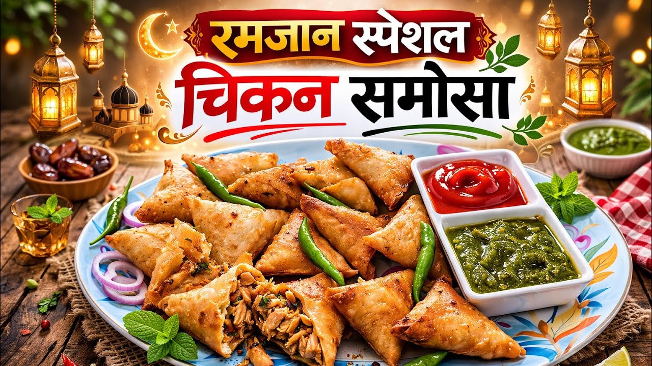 रमज़ान में चिकन से ऐसा लाजवाब समोसा बनाएं और इफ्तार में इसका मजा उठाएं