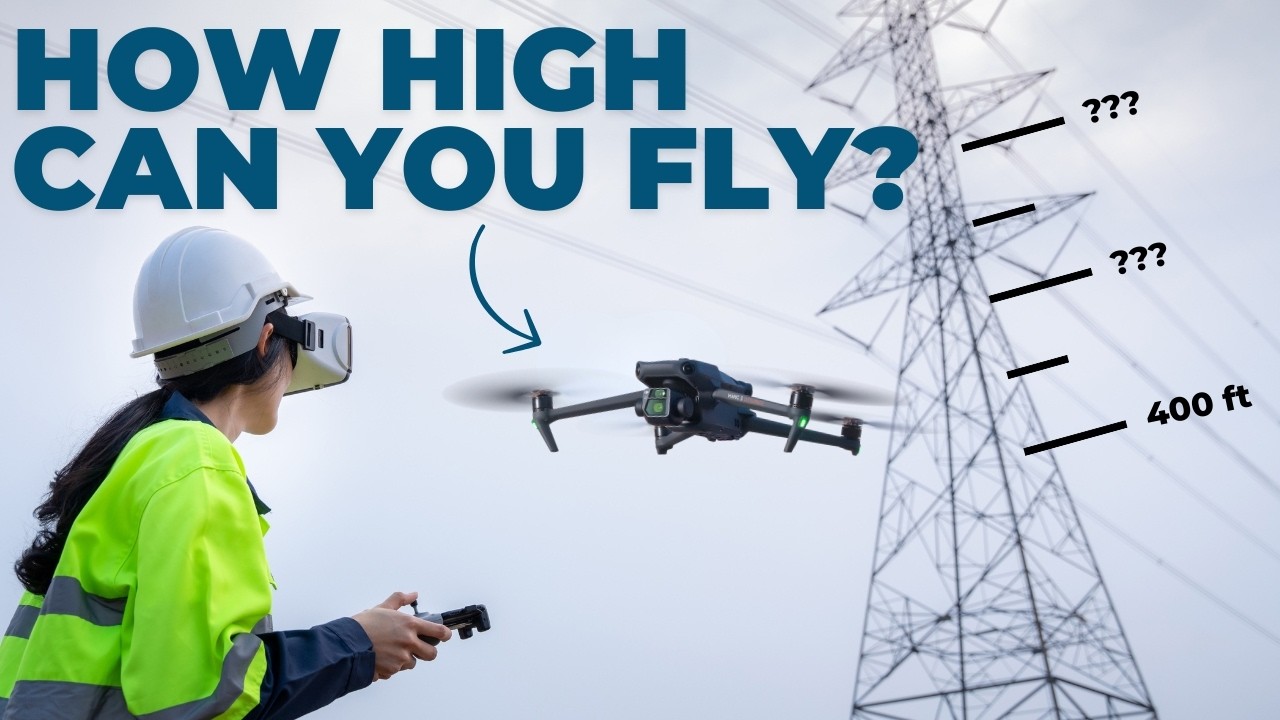 Как высоко ДЕЙСТВИТЕЛЬНО можно поднять дрон?