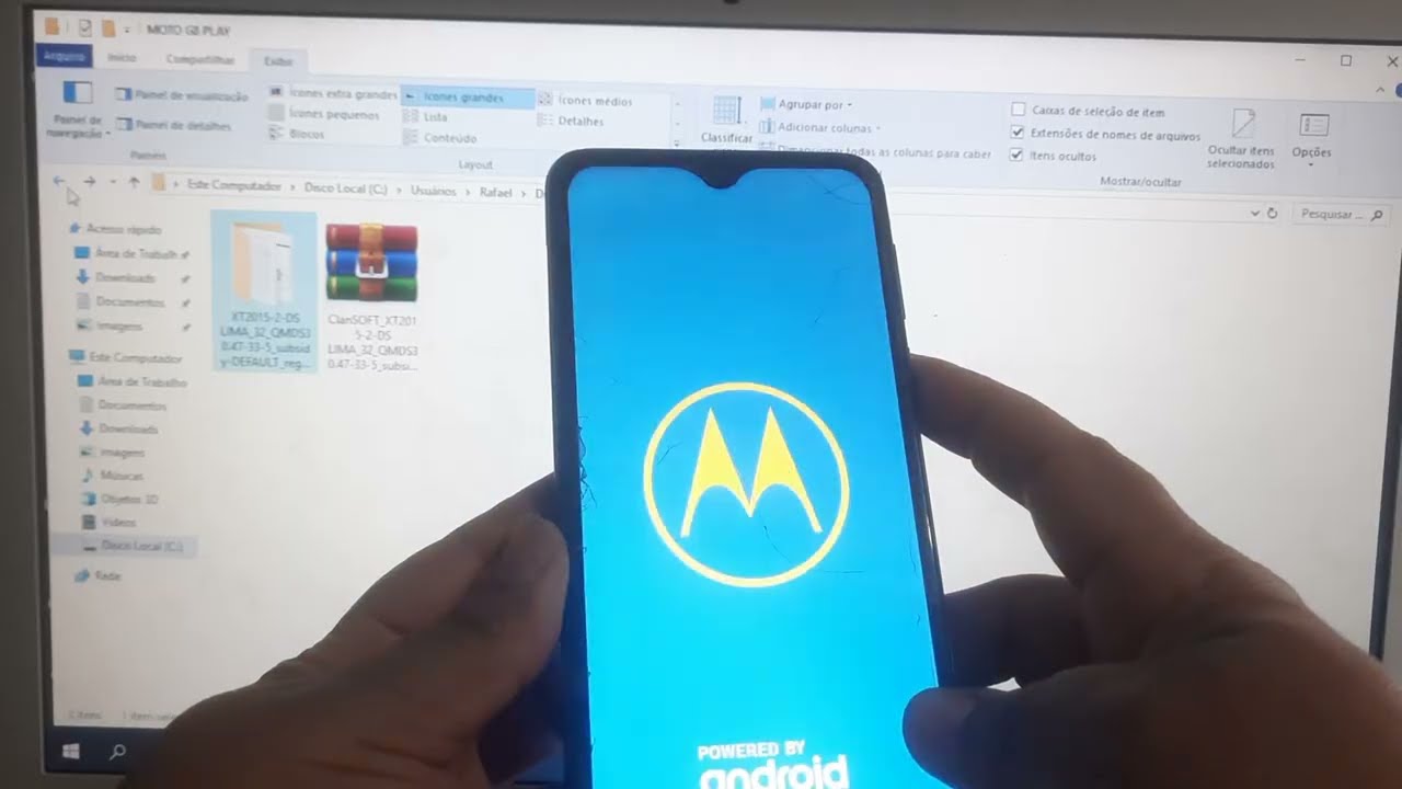 Moto G8 play aparece a logo e se desliga. Dm-verity corruption  ( Your device is corrupt).