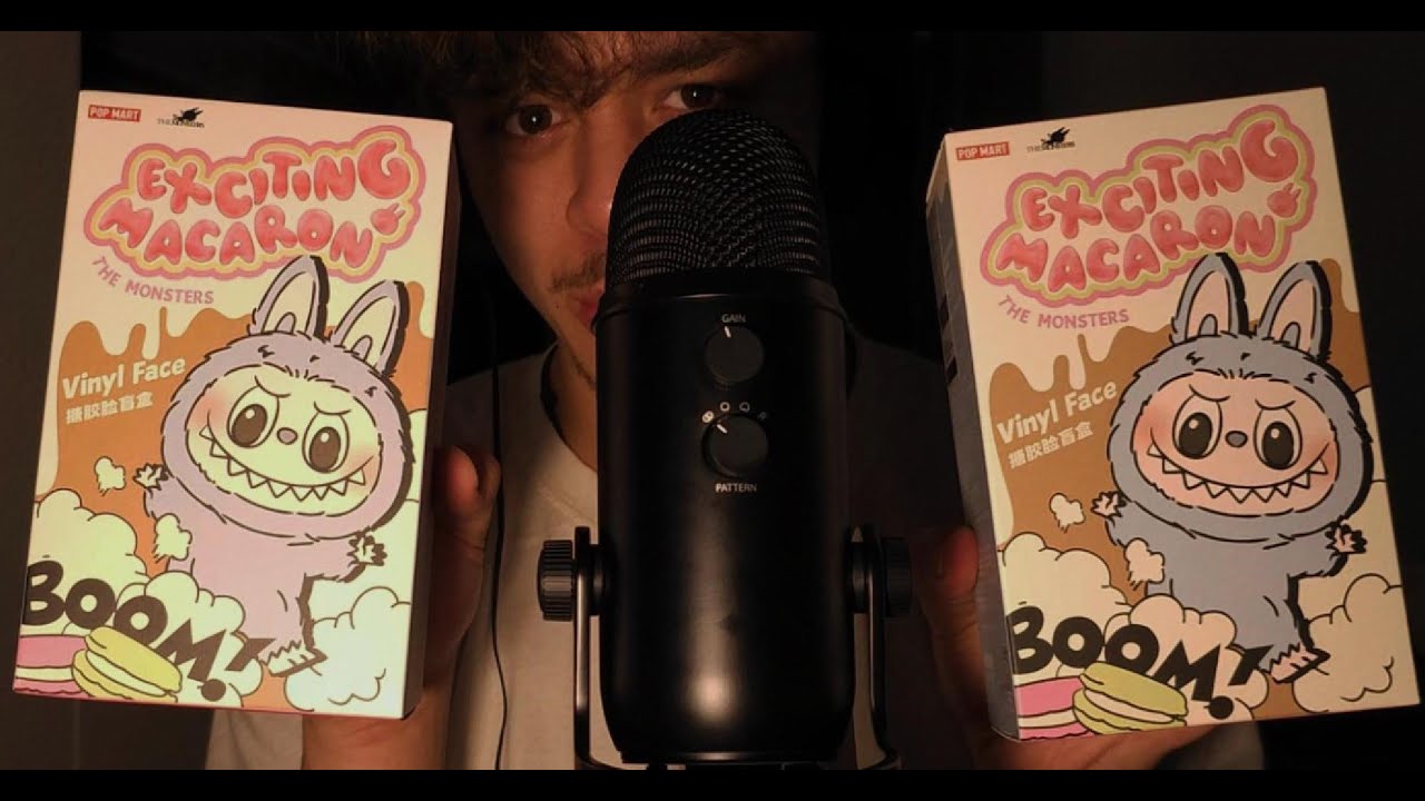 Unboxing Labubu ASMR: Scratching, Fluffy Sounds, Mouth Sounds, Tapping, Triggers and More! 💜💜
