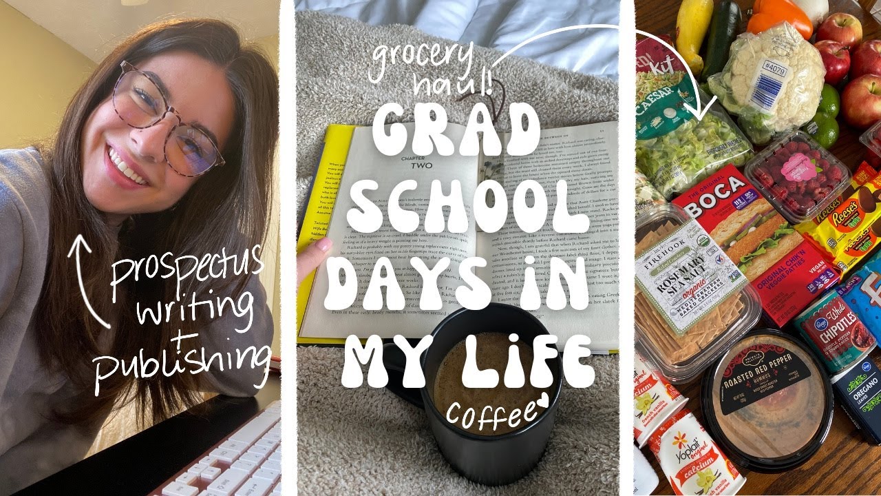 grad school vlog: prospectus, publishing, + going on strike?