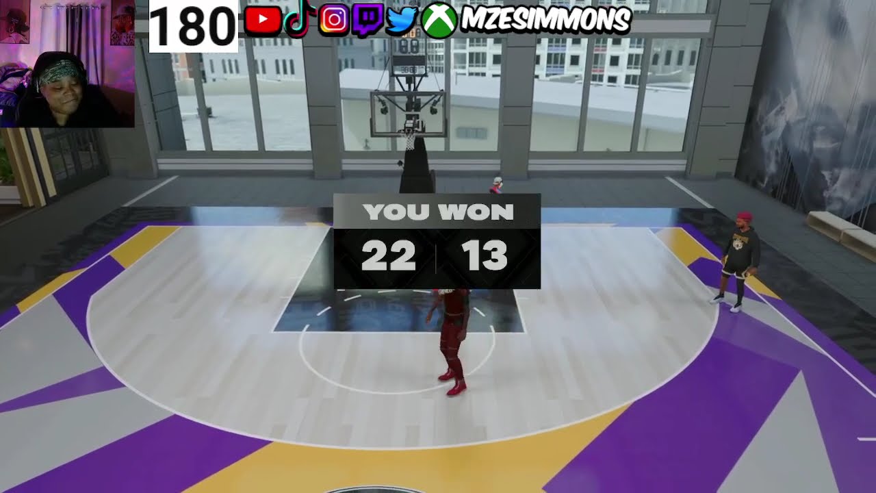 The MyCourt 2v2 is TOXIC in NBA2K26.. MADE HIM SWITCH BUILDS 4x