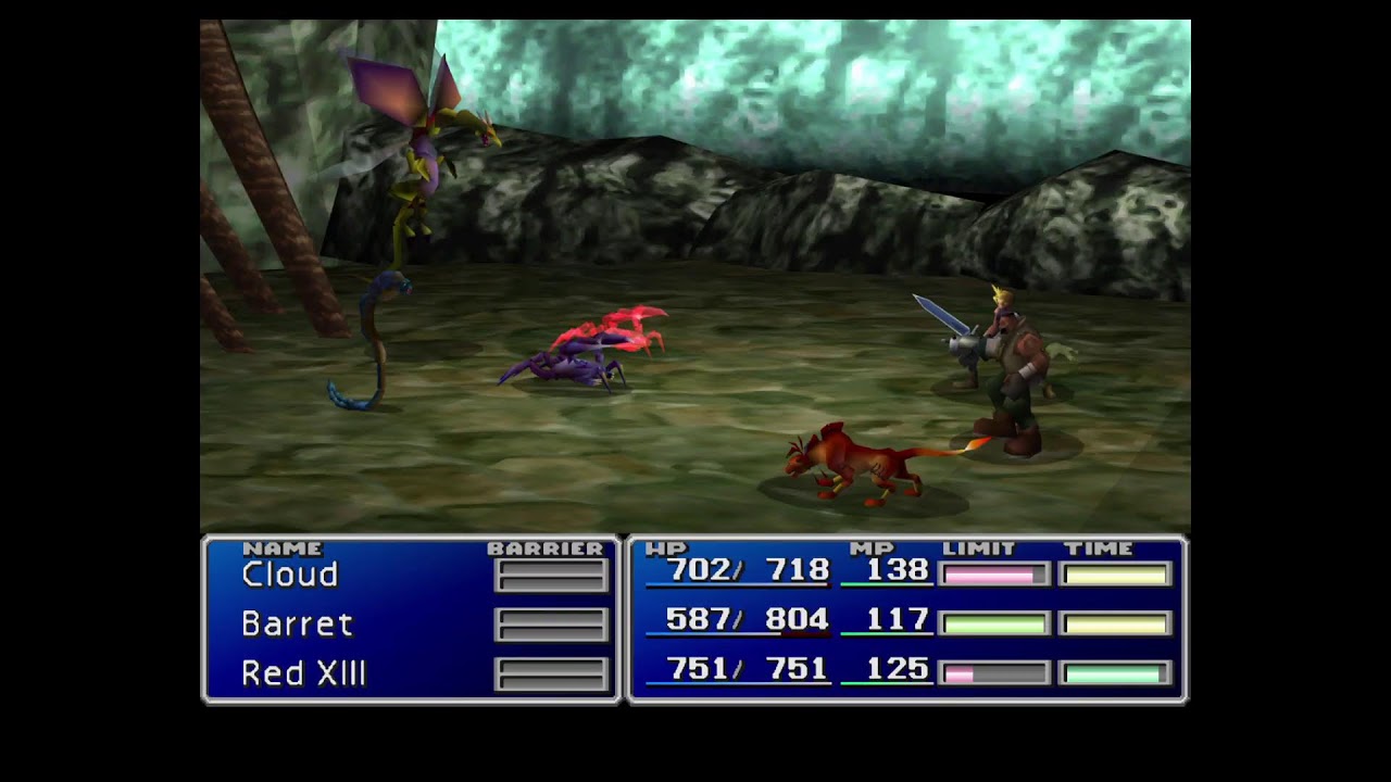 Final Fantasy 7 Yellow Materia Only Challenge Run Part 4 | Friday NightLive(stream)