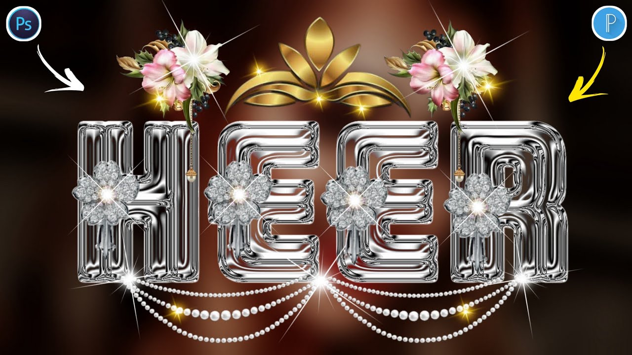 How To Make Glass Font Editing Glass Font Name In Pixellab Ps Touch Cc on 2023 | Zarraq Creation