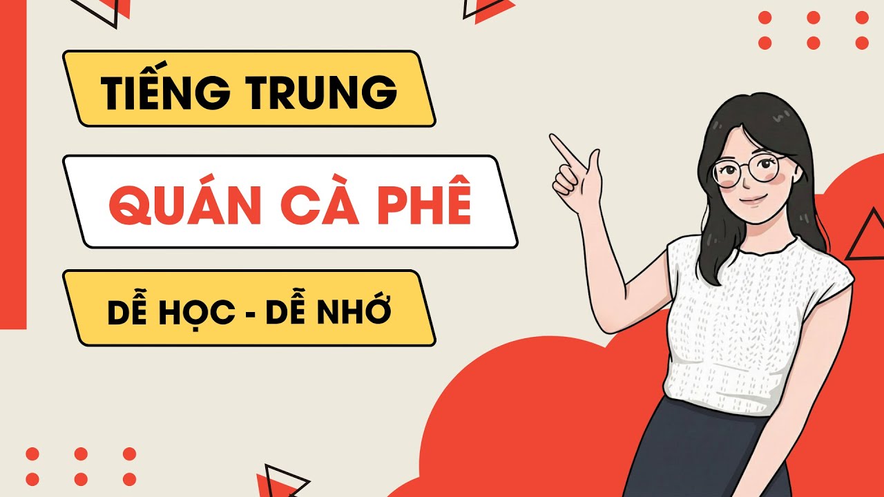【Ăn uống】QUÁN CÀ PHÊ - Từ vựng
