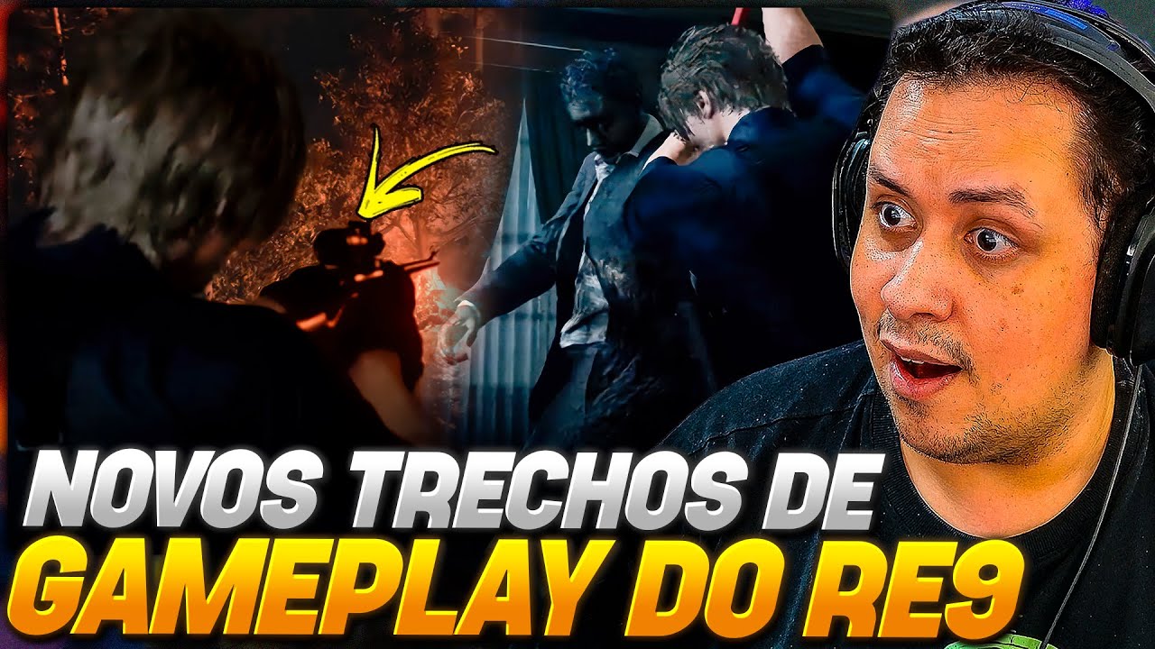 LEON com RIFLE! NOVOS TRECHOS de GAMEPLAY de RESIDENT EVIL 9 REVELADOS no NINTENDO DIRECT