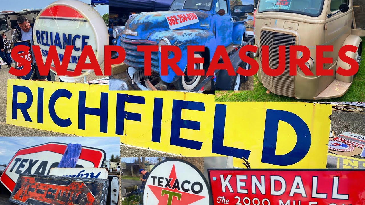 Turlock California Antique Automotive Advertising , Gas, Oil, Soda, & Parts Swap Meet
