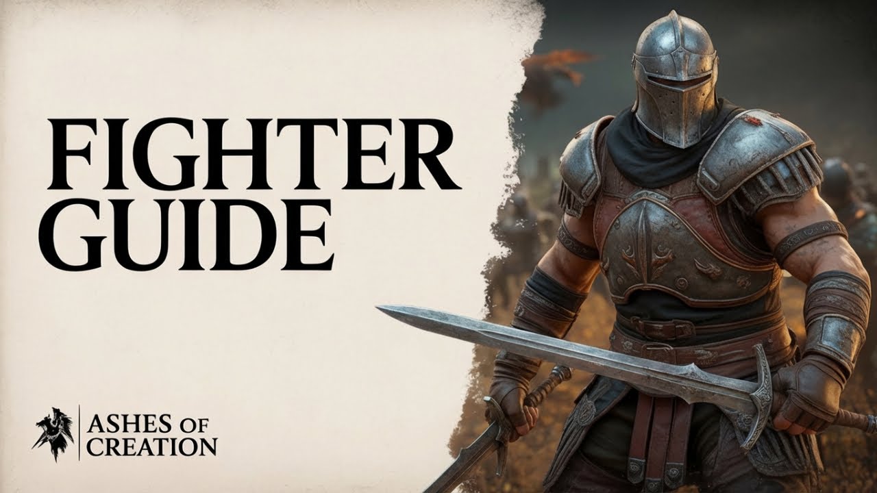 ⚔️ Complete Fighter Guide ⚔️ | Ashes Of Creation