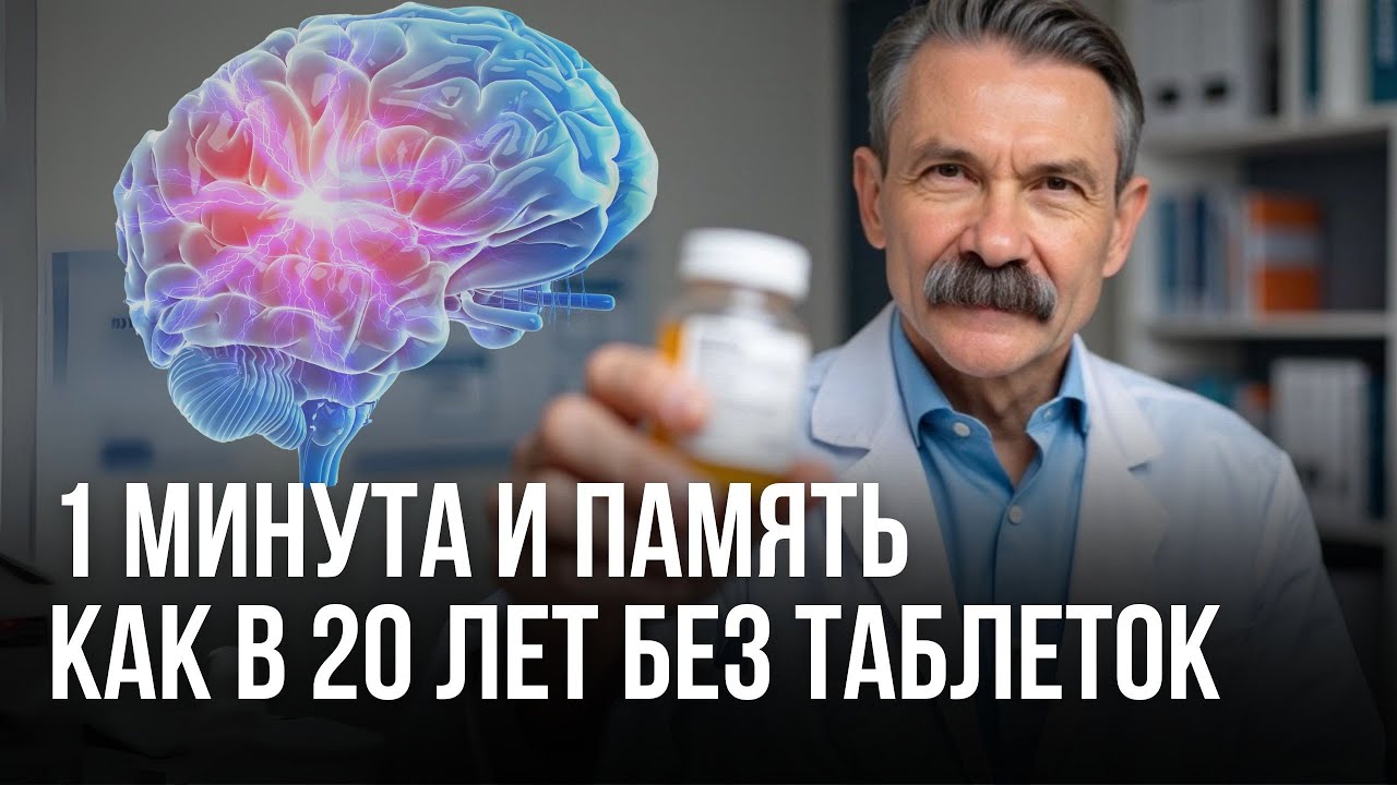 Как улучшить работу мозга БЕЗ ЛЕКАРСТВ?